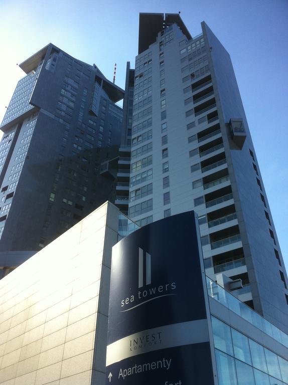 Apartament Sea Towers Gdynia Buitenkant foto