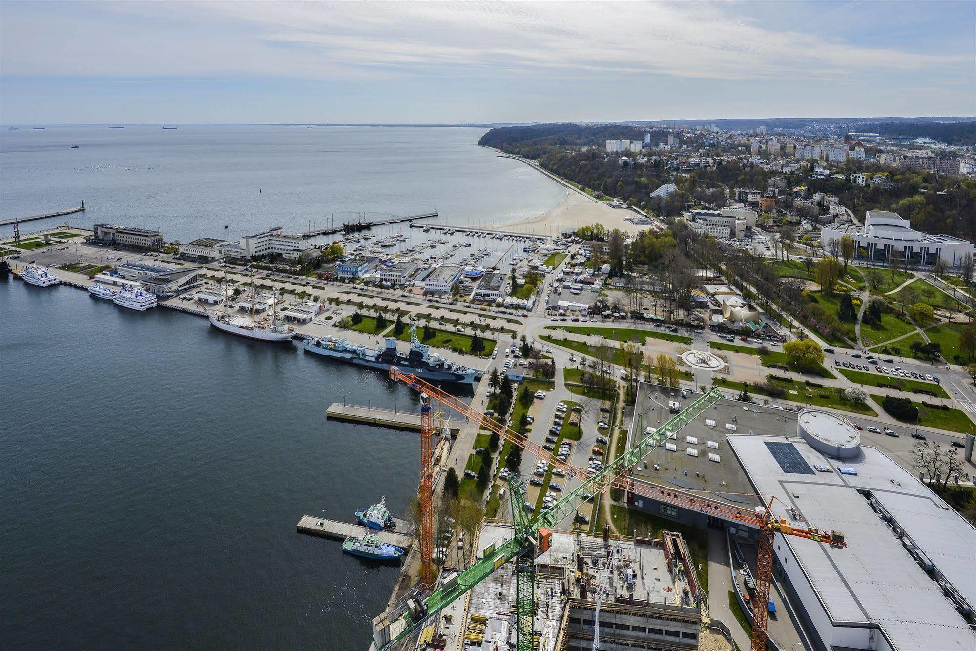 Apartament Sea Towers Gdynia Buitenkant foto